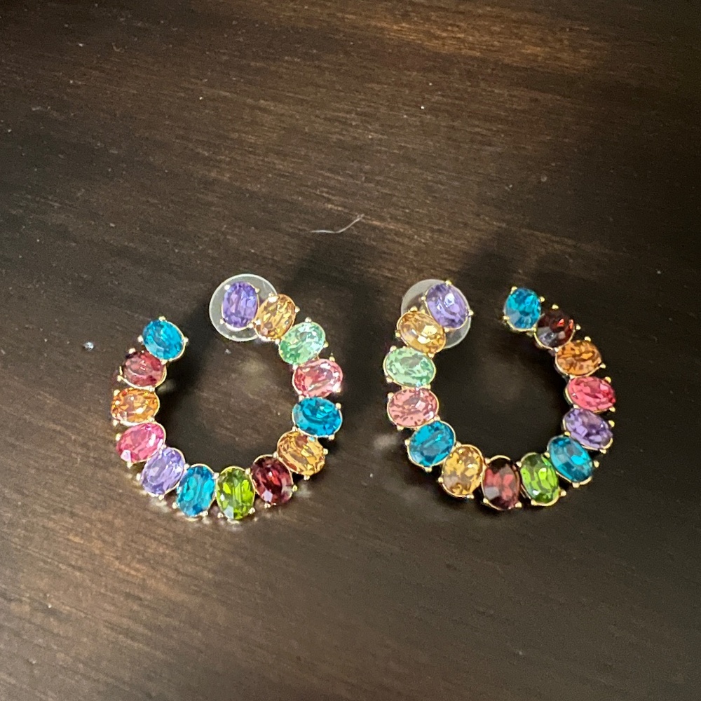 Park Lane Multi Color Hoop Earrings